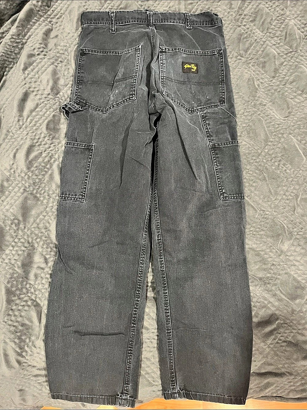 Stay Ray Wear Men's Black Cargo Pants